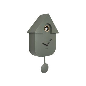 Karlsson wandklok – groen – Ø21.5cm