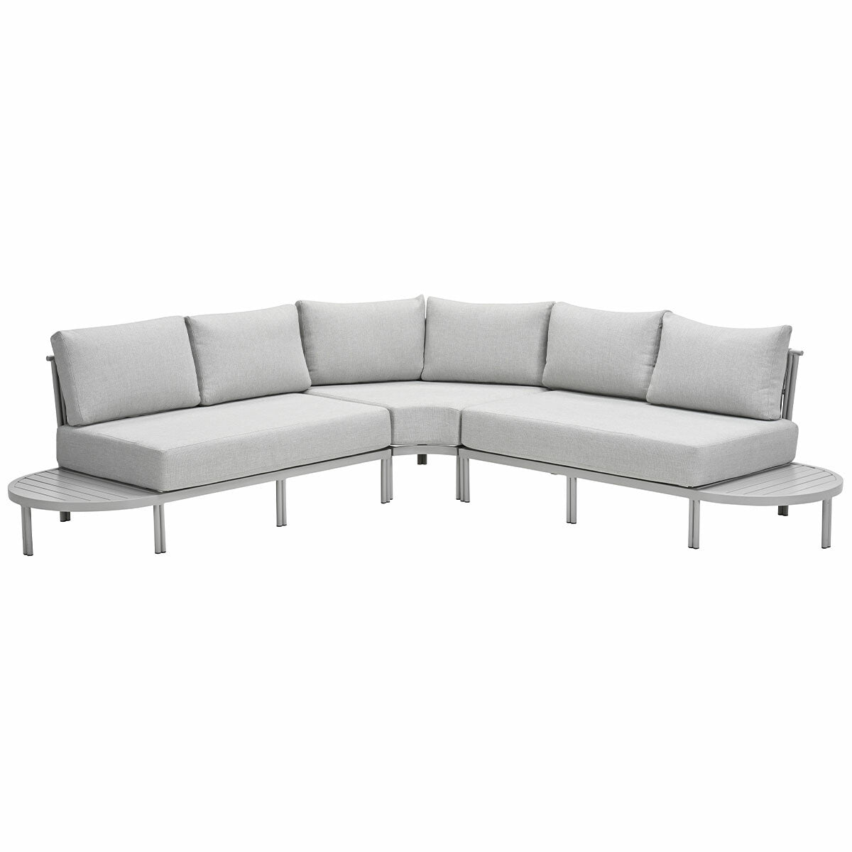 Garden Impressions loungeset Queenstown taupe - 3-delig