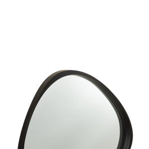 J-Line spiegel Giles – glas – zwart – small – Ø 71 cm J-Line spiegel Giles – glas – zwart – small – Ø 71 cm