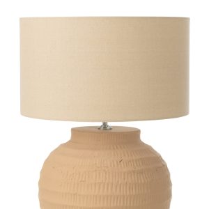 J-Line lamp – terracotta – beige J-Line lamp – terracotta – beige