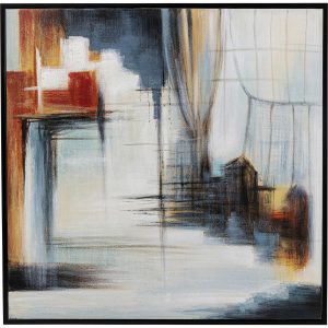 Kare Design Schilderij Visione Front 100x100cm