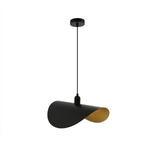 HOME DELUXE RONA design hanglamp – zwart/goud HOME DELUXE RONA design hanglamp – zwart/goud