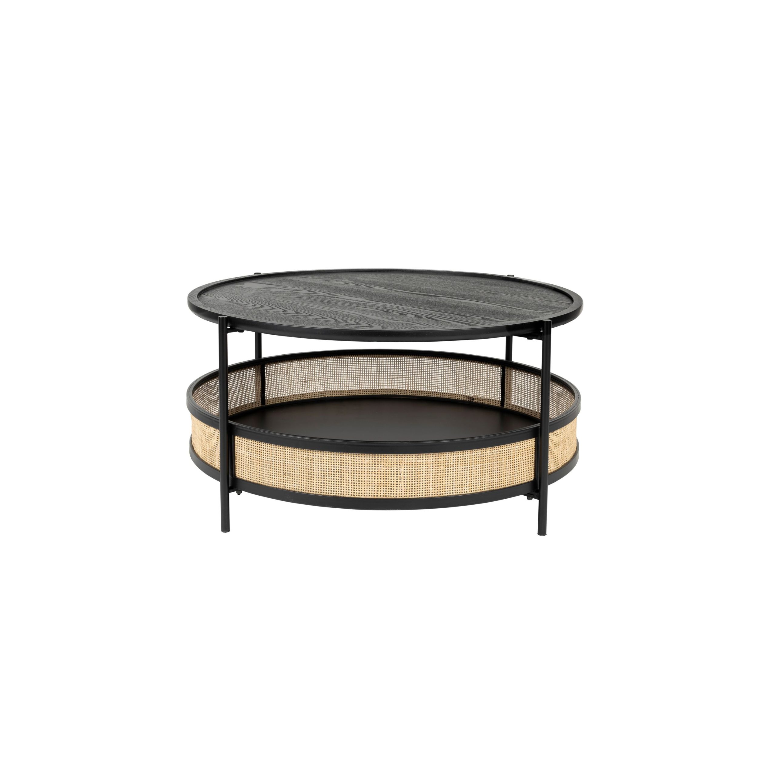 Housecraft Living Makoto Salontafel Rond 80 cm Zwart