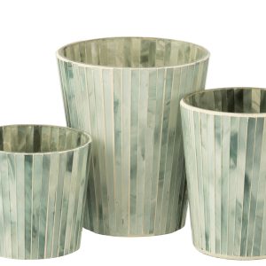 J-Line geurkaars Noa – Seaside Bliss – glas – lichtblauw – large – 75U J-Line geurkaars Noa – Seaside Bliss – glas – lichtblauw – large – 75U