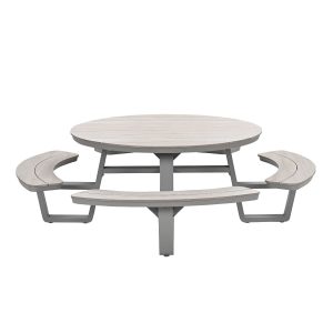 Garden Impressionspicknick set Sarria Ø148 x 75 cm – taupe
