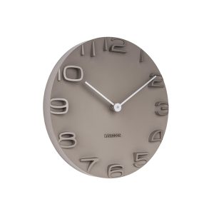 Karlsson wandklok – grijs – Ø42cm