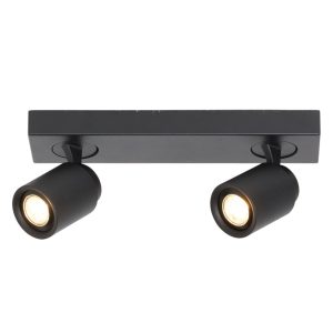 Freelight spot Razza – 2 lichts – 32 x 14 cm – zwart Freelight spot Razza – 2 lichts – 32 x 14 cm – zwart