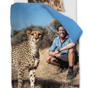 FREEK VONK dekbedovertrek Safari Survival – 140×200 cm – zand FREEK VONK dekbedovertrek Safari Survival – 140×200 cm – zand