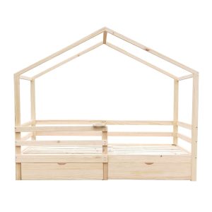 Home Deluxe Kinderbed WOLKENLAND Naturel Met Lades