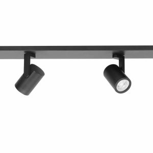 Highlight spot HALO – 4 lichts – 91.5 x 15 cm – zwart