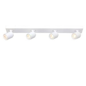 Freelight spot Razza – 4 lichts – 76 x 14 cm – wit Freelight spot Razza – 4 lichts – 76 x 14 cm – wit