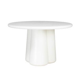 Giga Meubel Eettafel Boaz – Rond Off White Eco Composiet – 120cm Giga Meubel Eettafel Boaz – Rond Off White Eco Composiet – 120cm