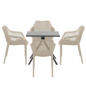 Garden Impressions tuinset Air XL – Rimini taupe 5-delig