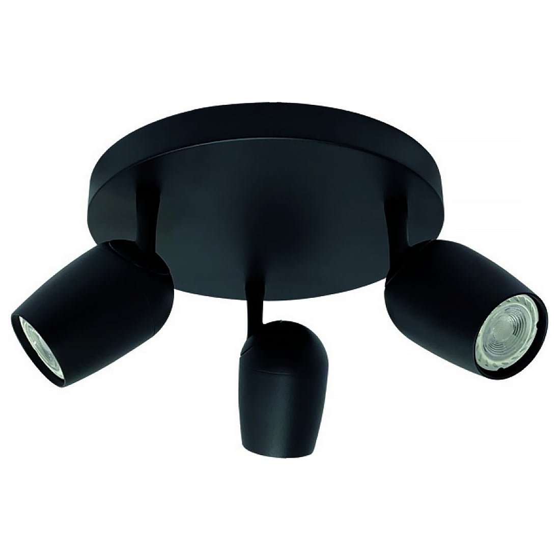 Freelight spot Trova - 3 lichts - 25 x 16 cm - zwart