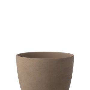 J-Line bloempot Rond – keramiek – taupe – large J-Line bloempot Rond – keramiek – taupe – large