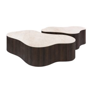 Giga Living Salontafel Ceramo Grande – Organisch Keramiek – Set Van 2 Giga Living Salontafel Ceramo Grande – Organisch Keramiek – Set Van 2