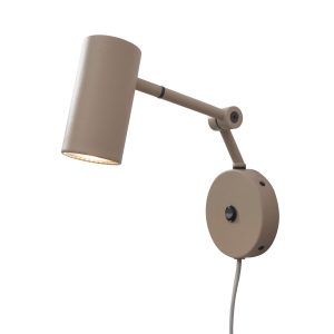 it's about RoMi wandlamp Montreux – grijs – Ø6cm
