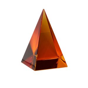Hübsch presse-papier Prism – kristal – ø9xh10cm