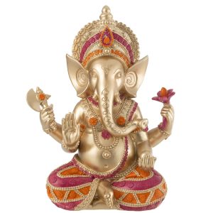 J-Line decoratie Ganesha Zittend – polyresin – mix – large J-Line decoratie Ganesha Zittend – polyresin – mix – large