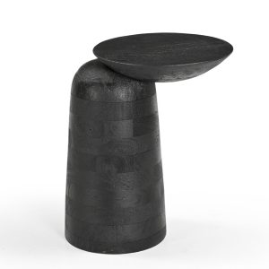 Giga Meubel Bijzettafel Ebbe – Zwart – Mangohout – 43x34cm Giga Meubel Bijzettafel Ebbe – Zwart – Mangohout – 43x34cm