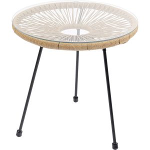 Kare Design Tuin Bijzettafel Acapulco natuur