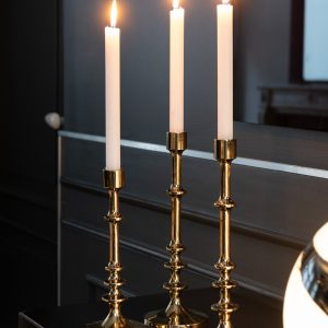 J-Line kandelaar Klassiek Design – aluminium – goud – small J-Line kandelaar Klassiek Design – aluminium – goud – small