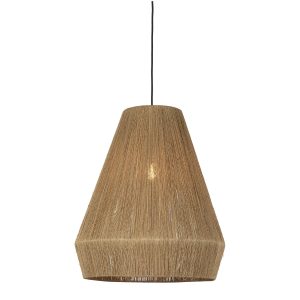GOOD&MOJO hanglamp Iguazu – bruin – Ø50cm GOOD&MOJO hanglamp Iguazu – bruin – Ø50cm
