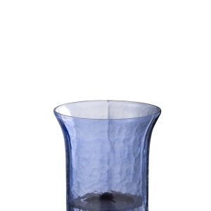 J-Line windlicht Tarifa Smal – glas – blauw – extra small J-Line windlicht Tarifa Smal – glas – blauw – extra small