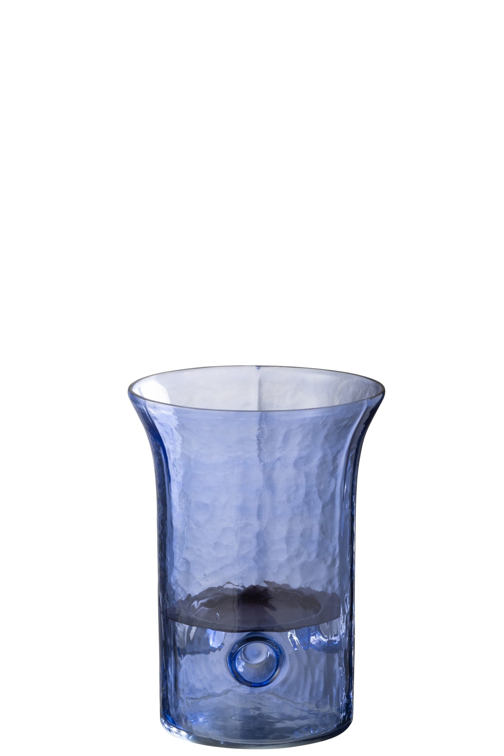 J-Line windlicht Tarifa Smal - glas - blauw - extra small
