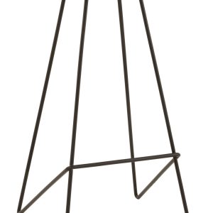 J-Line barkruk – hout/ijzer – naturel