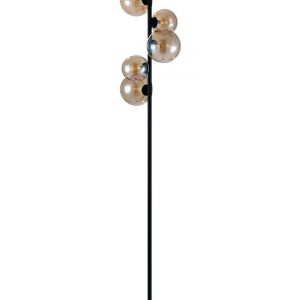 Freelight vloerlamp Calcio – 6 lichts – 45 x 170 cm – zwart Freelight vloerlamp Calcio – 6 lichts – 45 x 170 cm – zwart