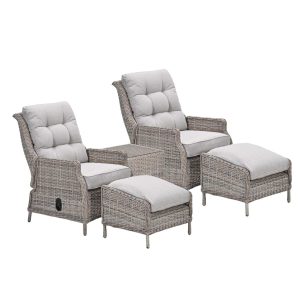 Garden Impressions loungestoelen set Santa Rosa 5-delig – vintage will Garden Impressions loungestoelen set Santa Rosa 5-delig – vintage will