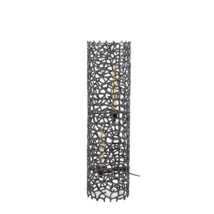 Giga Meubel Vloerlamp Weaver – Zwart Metaal – 2-Lichts – 25x25x92cm Giga Meubel Vloerlamp Weaver – Zwart Metaal – 2-Lichts – 25x25x92cm