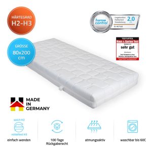 Home Deluxe ORTHO DYNAMIC matras 140 x 200 cm Home Deluxe ORTHO DYNAMIC matras 140 x 200 cm