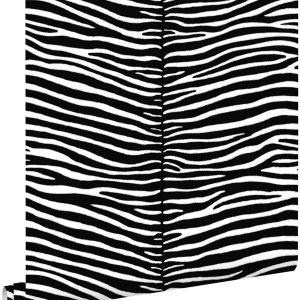 ESTAhome behang zebra's zwart en wit – 53 cm x 10.05 m – 136807 ESTAhome behang zebra's zwart en wit – 53 cm x 10.05 m – 136807