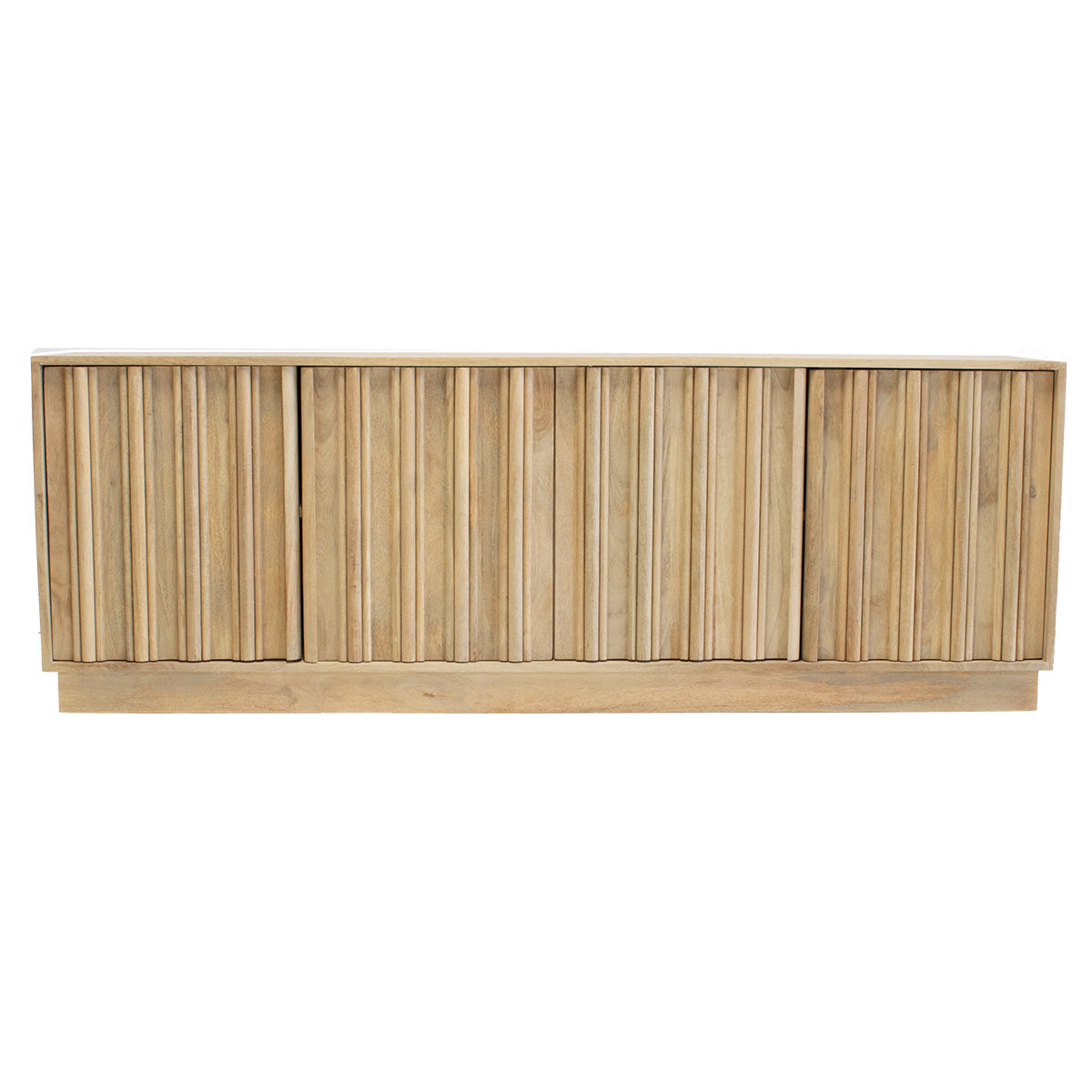 Giga Meubel Dressoir Nika - Mangohout - Naturel - 180x40x63cm
