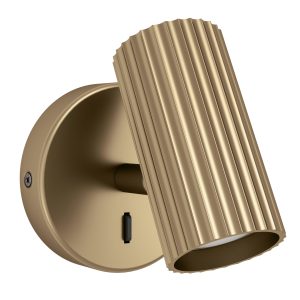 EGLO wandlamp Portillo – gu10 – 11 cm – goud EGLO wandlamp Portillo – gu10 – 11 cm – goud