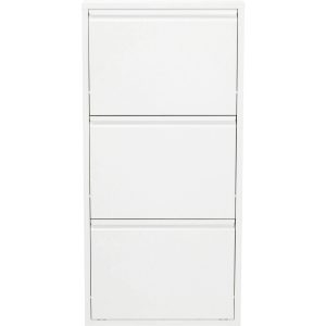 Kare Design Schoenenkast Caruso – wit – 3 laden Kare Design Schoenenkast Caruso – wit – 3 laden