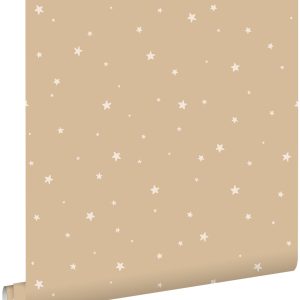 ESTAhome behang sterretjes beige – 53 cm x 10.05 m – 139687