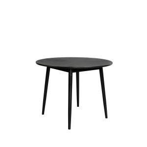 Housecraft Living Fabio Eettafel Rond 100 cm Hout Zwart