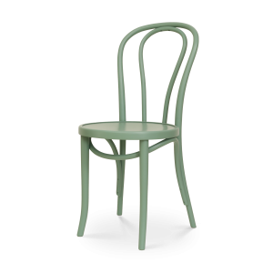 Fameg Vienna Thonet No.18 Houten Bistrostoel Lichtgroen Fameg Vienna Thonet No.18 Houten Bistrostoel Lichtgroen