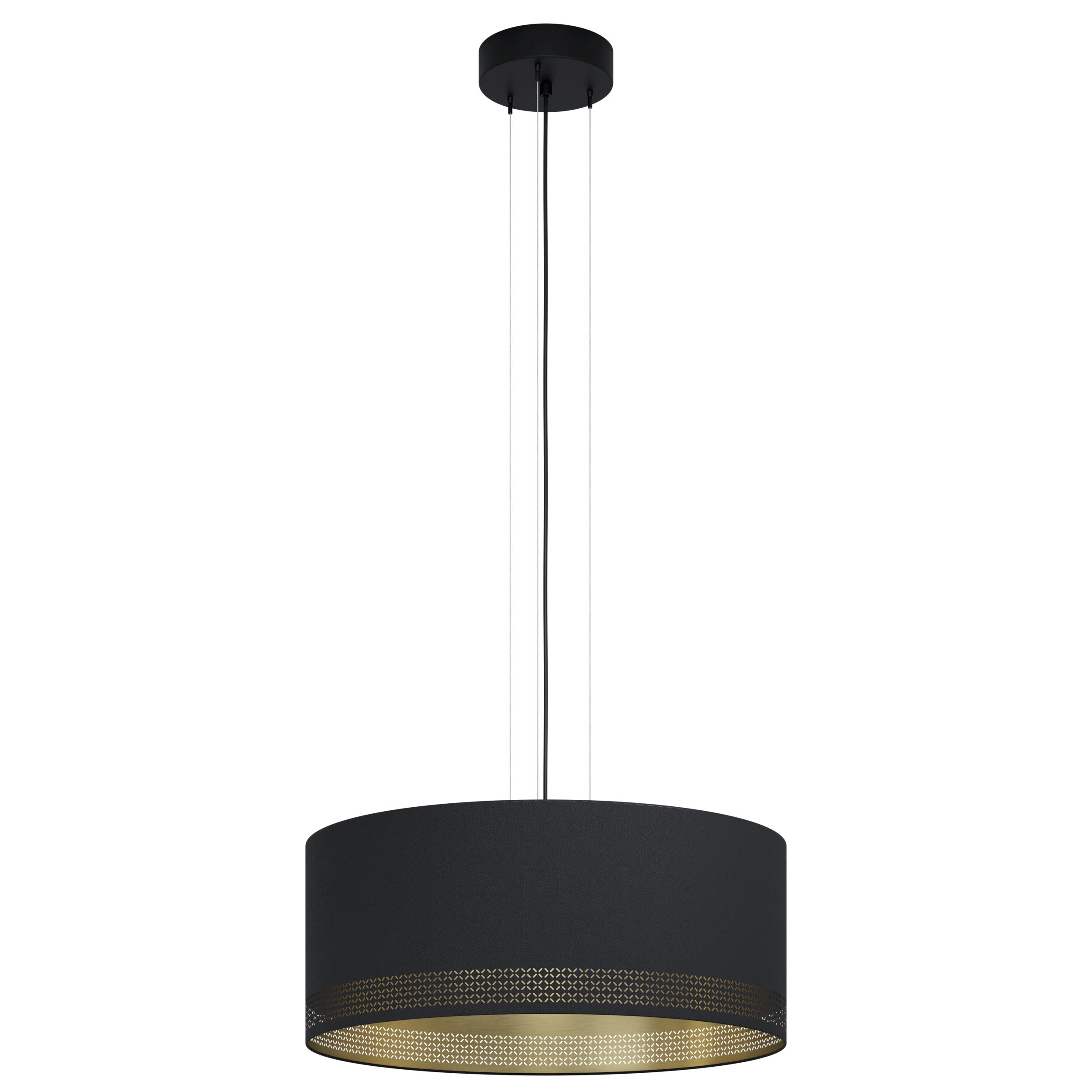 EGLO hanglamp Esteperra - e27 - ø 53 cm - zwart