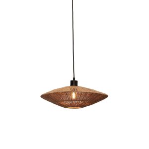 GOOD&MOJO hanglamp Iguazu – bruin – Ø55cm GOOD&MOJO hanglamp Iguazu – bruin – Ø55cm