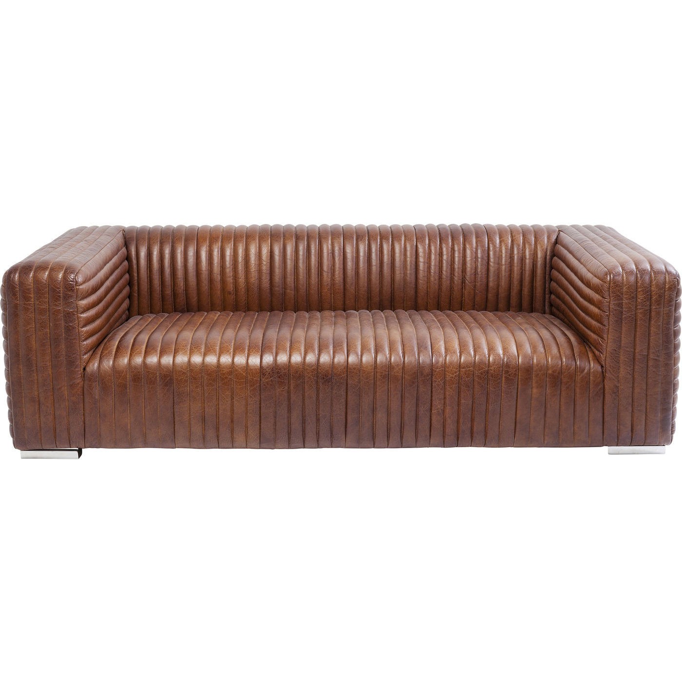 Kare Design Sofa Malibu 3-Zits leer