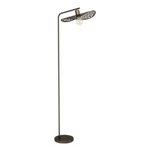EGLO vloerlamp Swaby – 159.5 cm – brons