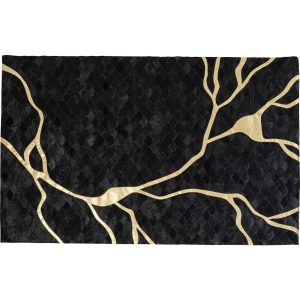 Kare Design Vloerkleed Fulmine zwart 240x170cm Kare Design Vloerkleed Fulmine zwart 240x170cm