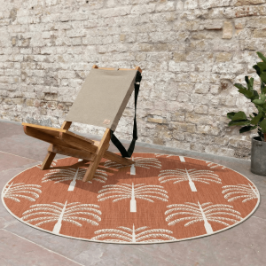 Rond buitenkleed Oase roest – Interieur05 – 240 x 240 cm Rond buitenkleed Oase roest – Interieur05 – 240 x 240 cm