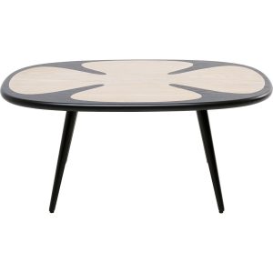 Kare Design Salontafel Petal 90x60cm zwart Kare Design Salontafel Petal 90x60cm zwart