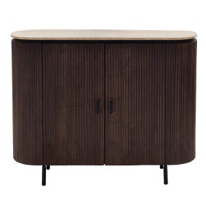 Giga Meubel Dressoir Amber – Travertin – Donkerbruin – 120cm Giga Meubel Dressoir Amber – Travertin – Donkerbruin – 120cm