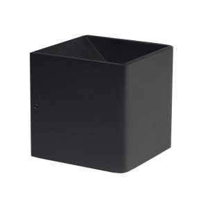 Highlight wandlamp Stretto – 1 lichts – 10 x 10 cm – zwart
